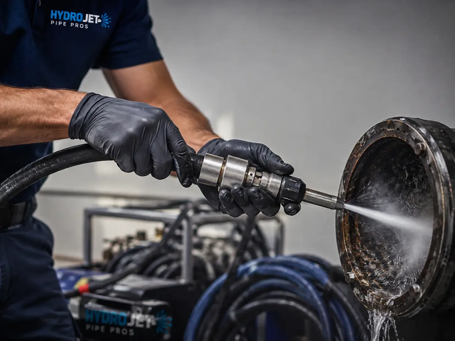 Hydro Jet Pipe Descaling in Elberta, MI